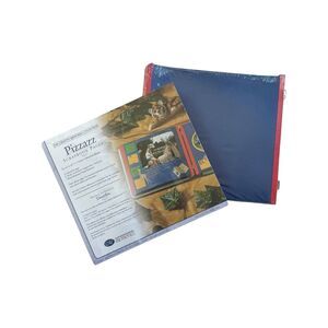 TWO PACKS Creative Memories PIZZAZZ 7x7 Scrapbook Album Pages Blue & Red Refills
